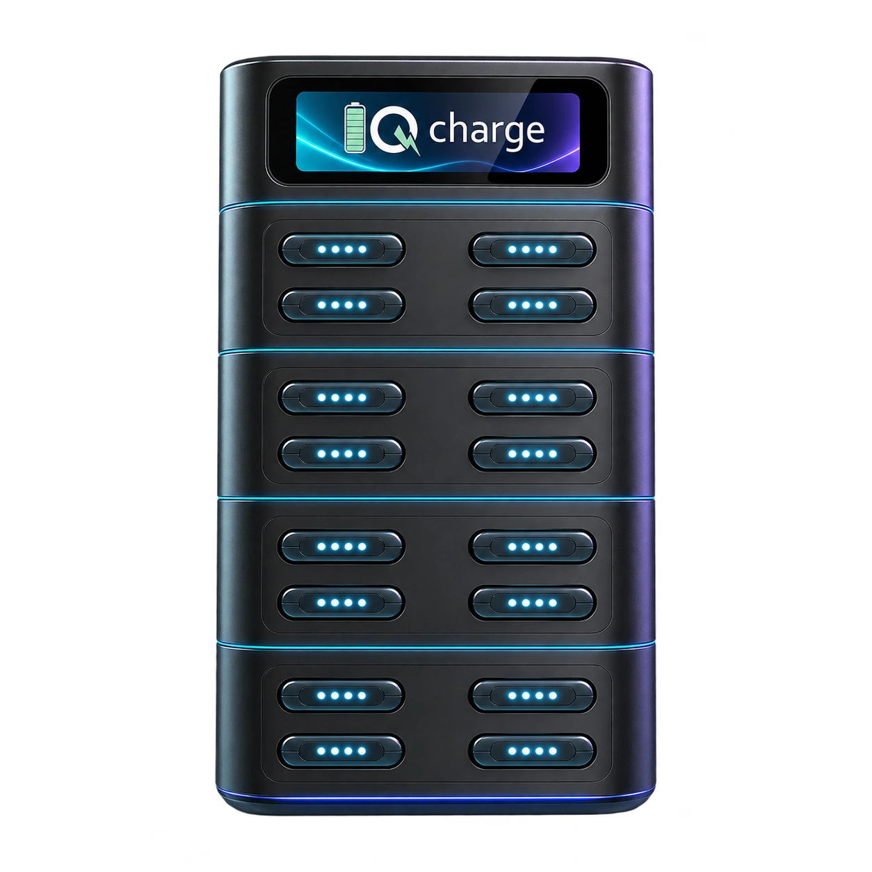 IQ PULSE 16 – schwarze Produktvisualisierung