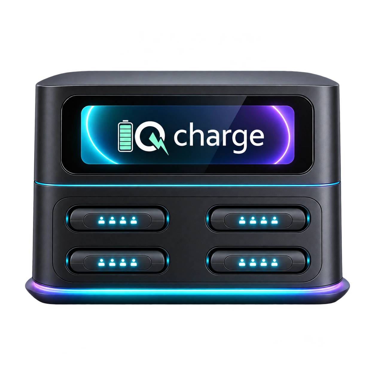 IQ PULSE 4 – schwarze Produktvisualisierung