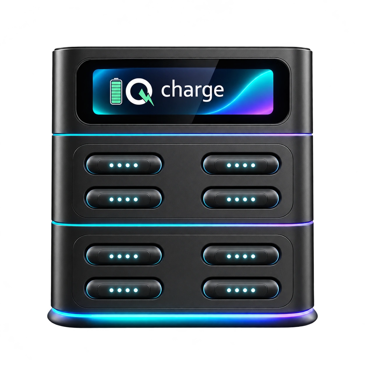 IQ PULSE 8 · schwarze Produktvisualisierung
